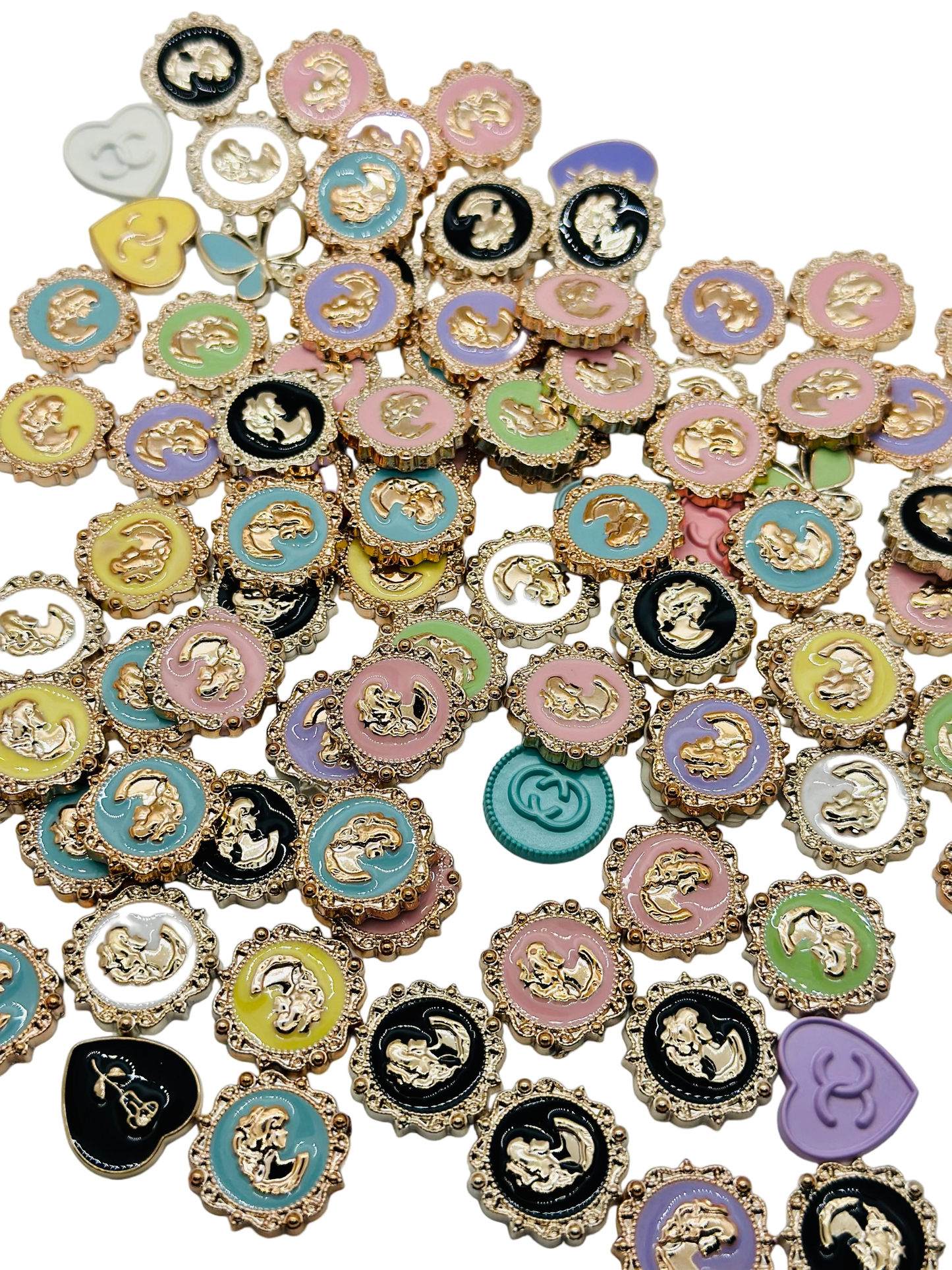 Pretty Lady Mixed Charms