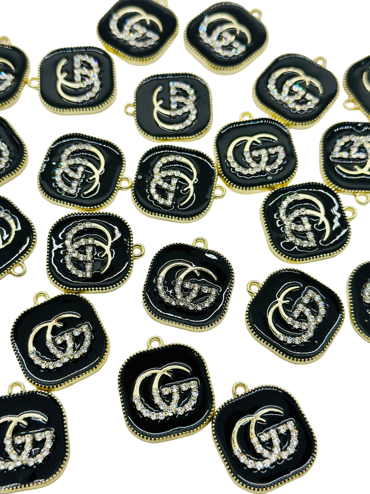 GG Metal Pendant Charms