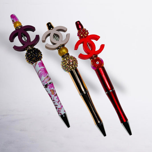 CC Inspired Beaded Pen