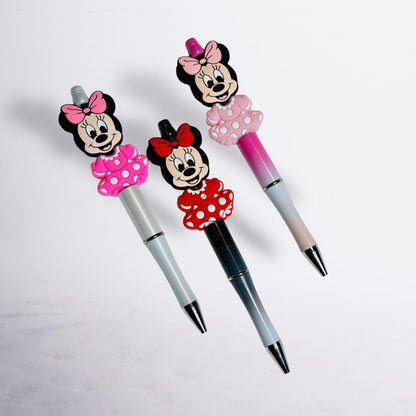 Pretty Minnie Beaded Pen