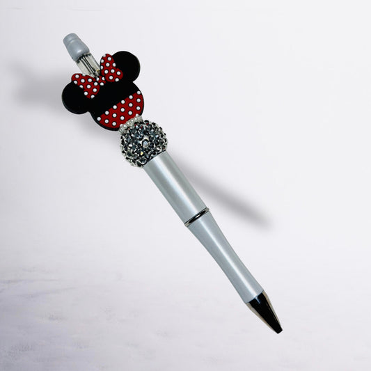 Minnie Polka Beaded Pen