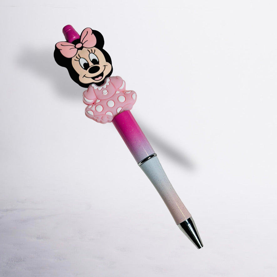 Pretty Minnie Beaded Pen