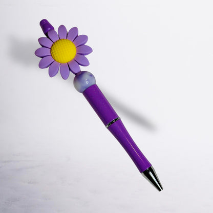 Big Daisy Beaded Pen