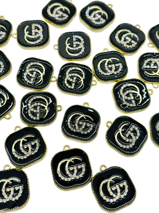GG Metal Pendant Charms