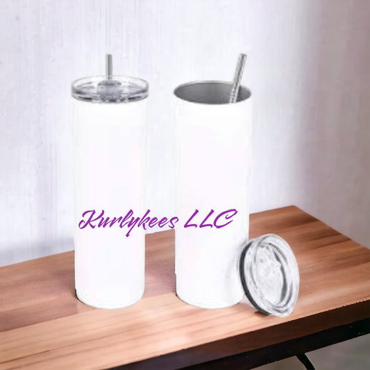 20oz Straight Sublimation Tumbler/Double Walled