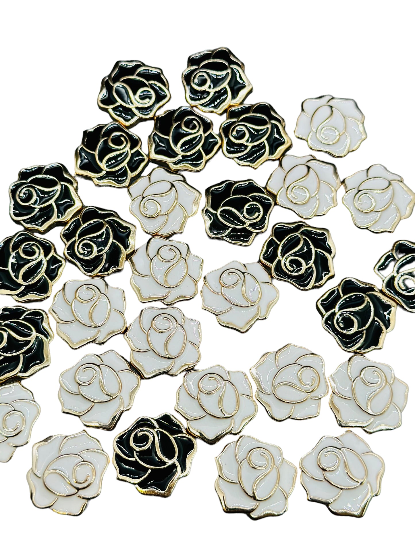Rose Charms (acrylic)Mix