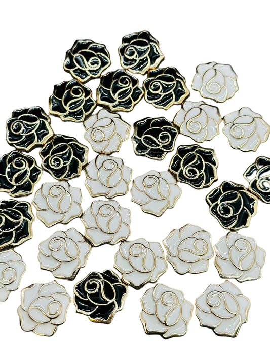 Rose Charms (acrylic)Mix