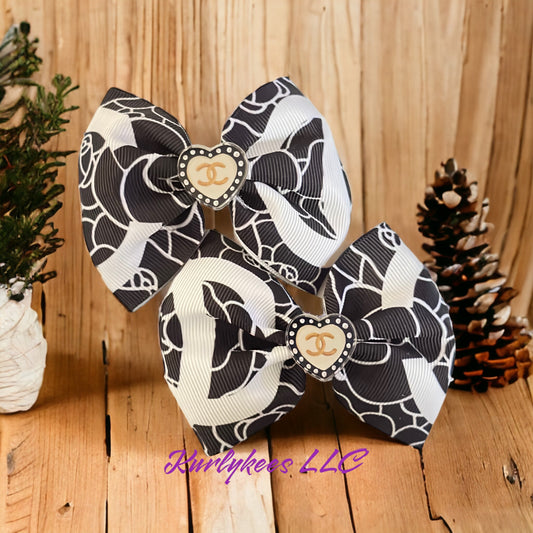 CC Inspired Hair Bow Set