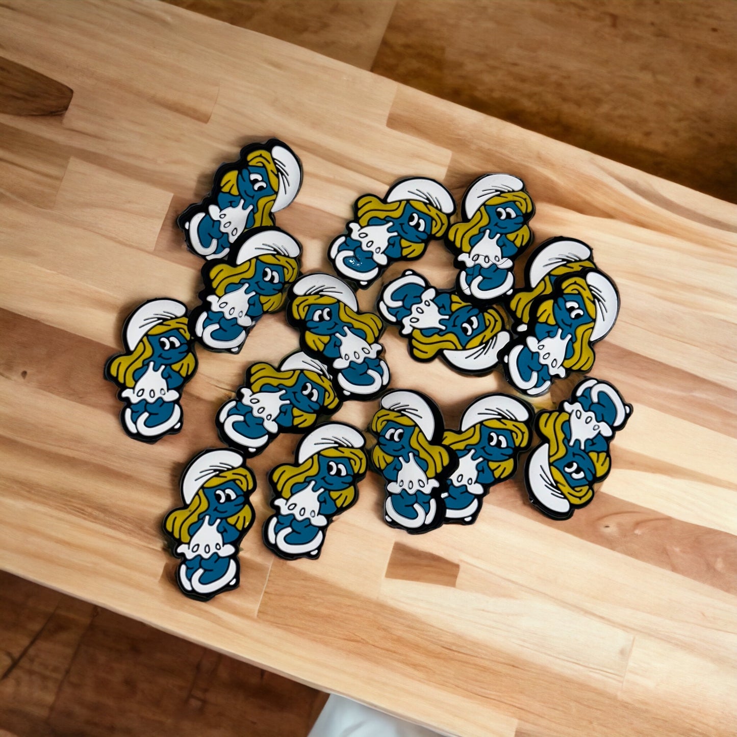 Smurfett Focal Beads