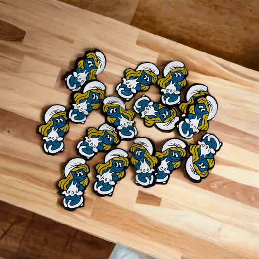 Smurfett Focal Beads
