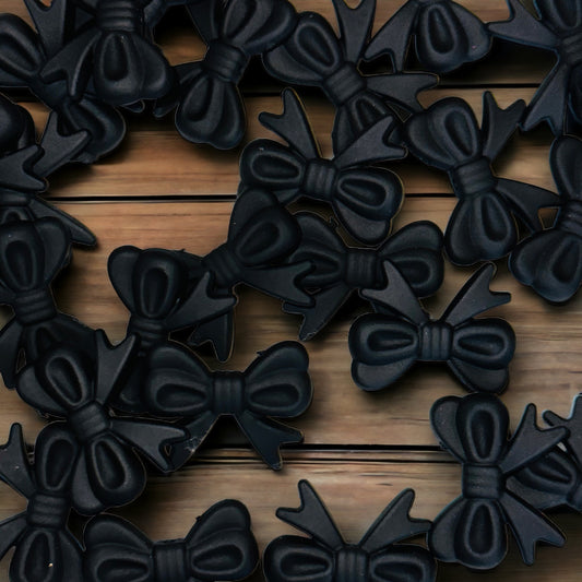 Black Bow Beads